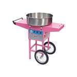 Winco CCM-28M, Show Time Cotton Candy Machine with 20.5-Inch S/S Bowl and Cart - 1080W