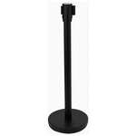 CGS-38K, Black Stanchion with 6.5-Feet Retractable Belt