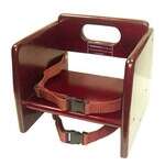 CHB-703, Wood Booster Seat, Mahogany