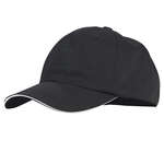 CHBC-4BK Black Baseball Cap, EA