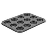 CMF-12M, 12 Cup Mini Muffin Pan,.75oz, Non-stick, Carbon Steel