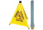 CSF-SET, Caution Sign, Pop-up Safety Cone with Storage Tube