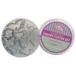 CST-31, Butterfly Stainless Steel Cookie Cutters, 8-Piece Set, 1-Inch to 2-Inch Diameter