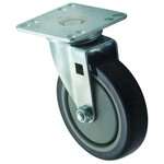 Winco CT-33, Universal Casters, 3.5x3.5-Inch Plate, 5-Inch Wheel, 2-Piece Set