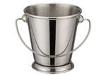 DDSA-105S, 3.5-Inch Dia Stainless Steel Mini Serving Pail with Handle