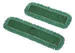 DMM-24H, 24x5-inch Premium Green Dust Mop Refill, Microfiber Blend, EA