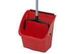 DP-14R, 14-Inch Jumbo Lobby Red Dust Pan, Set