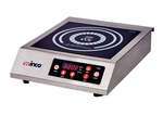Winco EIC-400C German Schott Commercial Electric Induction Cooker with 20 Amp Power Cord, 1800W, EA (Discontinued)