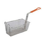 FB-10, 12x6.5x5.4-Inch Fry Basket with Orange Handle