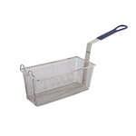 FB-20, 13.25x5.6x.5.9-Inch Fry Basket with Blue Handle