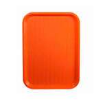FFT-1014O, 10x14-Inch Orange Plastic Fast Food Tray