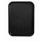 FFT-1216K, 12x16-Inch Black Plastic Fast Food Tray