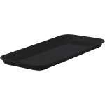 Winco FGT-1418K, 14x18-Inch Black Rectangular Fiberglass Market Tray, NSF (Discontinued)