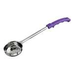 FPP-2P, 2-Ounce Stainless Steel Perforated Food Portioner, Purple Handle, 1-Piece