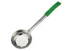 FPPN-6, 6 Oz Stainless Steel Perforated Food Portioner, Green, NSF
