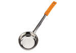 FPSN-8, 8 Oz Stainless Steel Solid Food Portioner, Orange, NSF