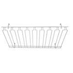 GHC-1836, 18x36x4-Inch Overhead Glass Rack, Chrome Plated