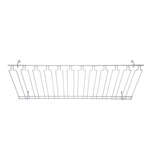 GHC-1848, 18x48x4-Inch, Overhead Glass Rack, Chrome Plated