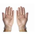 Winco GLFP-M, Medium Vinyl Disposable Gloves Powder Free, 100/PK