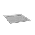 HPS-12, 11.75x11.75x0.6-Inch Square Display and Server Tray, Hammered Steel