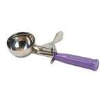 ICD-10P, Ice Cream Disher with Purple Handle, Size 10, Allergen Free