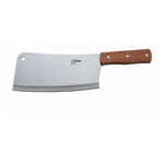 KC-301, Heavy-Duty Chinese Cleaver with Wooden Handle and 3.5x8-Inch Blade