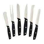 KCS-6, 6-Piece Cheese Knife Set with Bakelite Handle