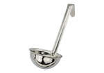 LDI-60SH, 6 Oz 6.5-Inch One Piece Stainless Steel Soup Short Handle Ladle, NSF