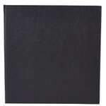 LMS-811BK Black Single View Menu Cover for 8.5x11-Inch Insets