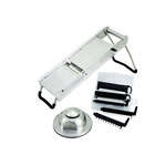MDL-15, Mandoline Slicer Set with Stainless Steel Hand Guard