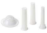 MG-10SSK, Sausage Stuffing Kit for MG-10, #10, Includes: 1 Flange & 3 Tubes