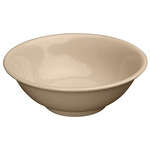 Winco MMB-32, 32-Ounce 7.5-Inch Diameter Rimless Melamine Bowls, Tan, 1 Dozen, NSF
