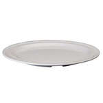 Winco MMPR-9W, 9-Inch Round Melamine Plates, White, 1 Dozen, NSF