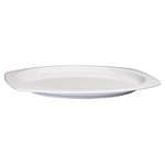 Winco MMPT-96W, 9.5x6.75-Inch Rectangular Melamine Platters, White, 1 Dozen, NSF (Discontinued)