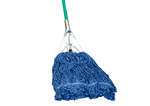 MOP-24, Wet Mop Head with 24-Ounce Capacity and Blue Yarn, Looped End
