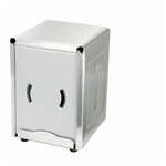 NH-5, 5x4x5.6-Inch Stainless Steel Half Size Napkin Dispenser