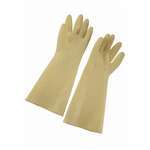 NLG-916, 16-Inch Yellow Natural Latex Gloves, Medium, Pair