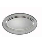 OPL-14, 14x8.75-Inch Heavy Stainless Steel Oval Platter