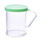 PDG-10G, 10oz Dredge with Green Snap-on Lid, PC