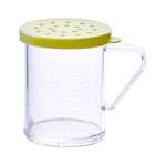 PDG-10Y, 10oz Dredge with Yellow Snap-on Lid, PC