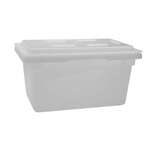 PFFW-9, 18x26x9-Inch Polyethylene Storage Box, White
