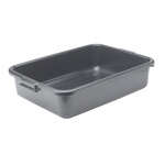 PL-5K, 20.25x15.5x5-Inch Black Dish Box