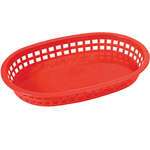 PLB-R, Premium Oval Platter Basket, Scarlet Red, 1 Dozen