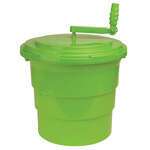 Winco PLSP-5G, 5-Gallon Green Salad Spinner, FDA (Discontinued)
