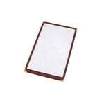 PMC-14U, 14x8.5-Inch Burgundy Single Menu Cover