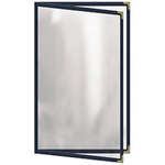 PMC-5K, 8.5x5.5-Inch Black Single Menu Cover