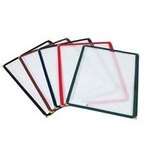 PMCD-9R, 12x9.5-Inch Red Double Fold Menu Cover