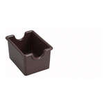 Winco PPH-1B, Brown Plastic Sugar Packet Holder, 1 Dozen