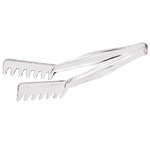 PPT-11C, Polycarbonate Spaghetti Tongs, Clear
