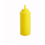 PSB-08Y, 8-Ounce Yellow Plastic Squeeze Bottle